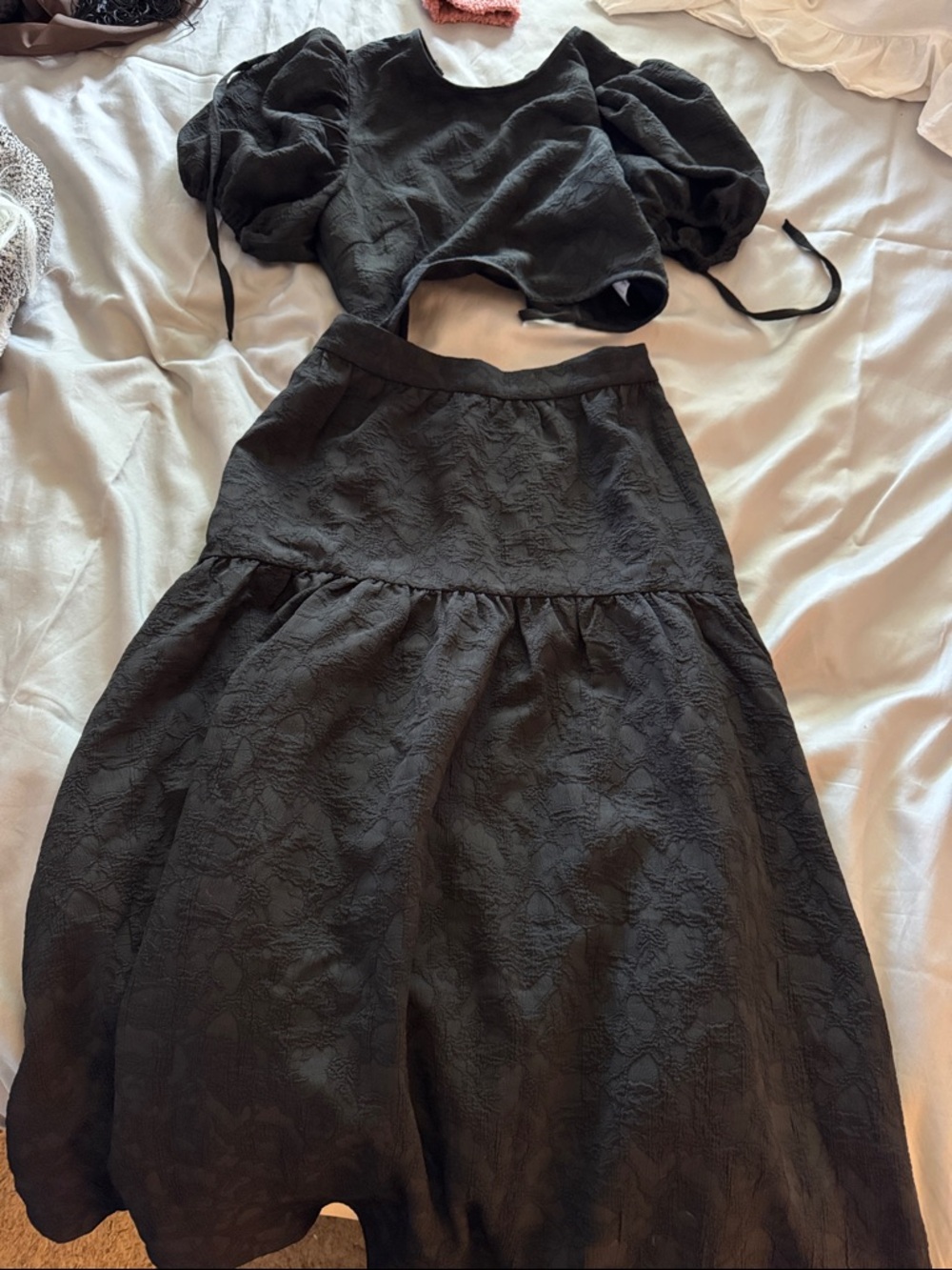 Showpo Black Leilia Two-Piece Set